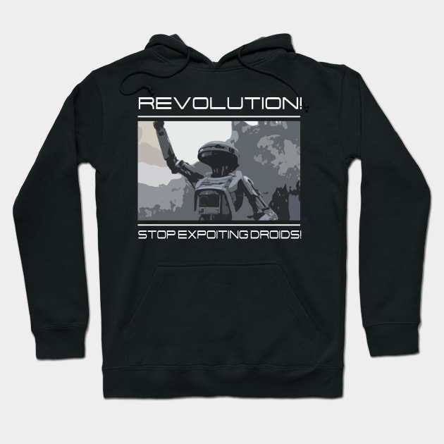 Droid Revolution Hoodie by innergeekboutique